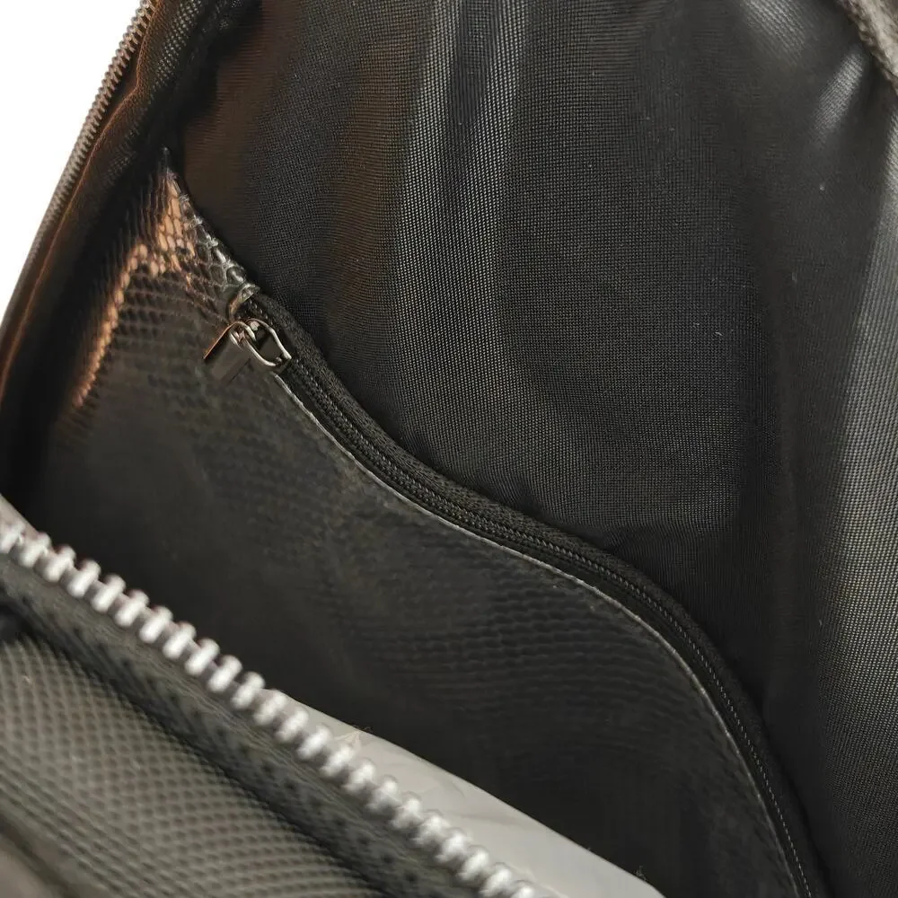 Robert Graham Backpack Solid Black Travel Commuting Padded Laptop Pocket NWT